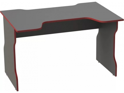 Стол компьютерный К1 Вардиг (антрацит красный)
